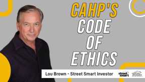 CAHP's Code of Ethics | Street Smart Investor