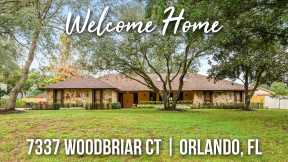 New Property Listing In Orlando On Woodbriar Court