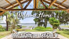 Home For Sale In St. Cloud FL At 5960 Alligator Lake Shore Dr W Saint Cloud FL 34771