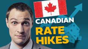 MASSIVE Interest RATE HIKE From Bank Of Canada (Fixed Rate Vs Variable Rate Mortgage)