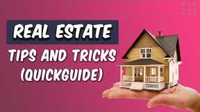 Guide to Investing: Real Estate Tips and Tricks (Quickguide)