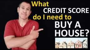 What credit score do I need to buy a house / mortgage? (FICO Scores for Standard & FHA Home Loans)