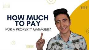 How much should you pay a short term rental manager?