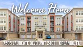 Property Listing On 7505 Laureate Boulevard Unit 2401 Orlando FL