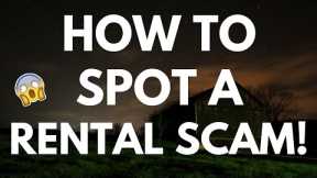 How to Spot a Rental Scam