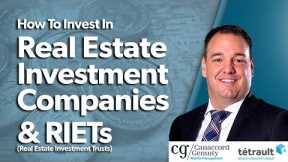 How To Invest in Real Estate & REITS Real Estate Investment Trusts