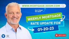 Weekly Mortgage Rate Update 1-20-2022 Why Are Rates Dropping?