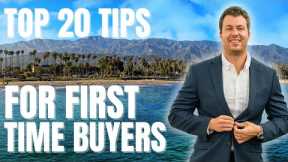 Top 20 Tips For First Time Buyers | First Time Home Buyer Advice | First Time Home Buyer