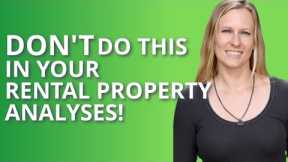 Rental Property Analysis | The Biggest Thing Investors Do Wrong