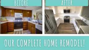 Townhouse Remodel: Before and After Renovations