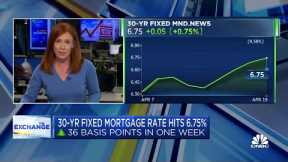 Mortgage rates are moving higher amid economic uncertainty