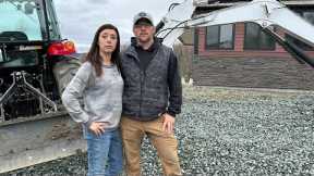 We Had to Put the PROJECT on HOLD! Building Our OFF GRID House in the WOODS