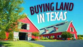 Things to know before buying land in Texas