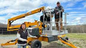 We're TAKING this PROJECT to the NEXT LEVEL! Building our OFF GRID House in the WOODS