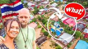 Neighbors Build EPIC Business On Their LAND In THAILAND.. Tour & Wife Talks To The Owner 🇹🇭