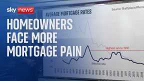 Analysis: Homeowners warned to expect more mortgage pain