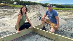 The NEXT BIG STEP! Forming Up for Our CONCRETE | OFF GRID Workshop Build