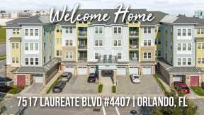 Orlando Homes For Sale On 7517 Laureate Boulevard Unit 4407 Orlando FL 32827