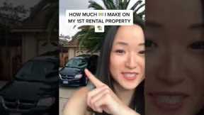 HOW MUCH 💵 I MAKE on a $240,000 PROPERTY (1st 🏡 investment)