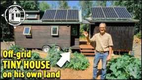 Retiring in a self-built Tiny House on his own private land