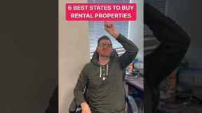 Best 6 States to Buy Rental Properties…