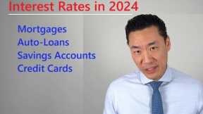 Interest Rates You Will See in 2024: Housing Market, Car Market, Credit Cards
