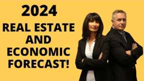 2024 Real Estate and Economic FORECAST:  Mortgage Rates, Home Prices and MORE!