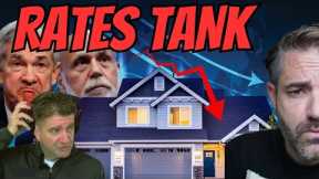 Mortgage Rates TANK | Housing Market Disaster