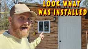 SNEAK PEEK |tiny house, homesteading, off-grid, cabin build, DIY HOW TO sawmill tractor tiny cabin