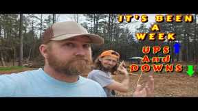 LET'S UNPACK THIS |tiny house, homesteading, off-grid, cabin build, DIY HOW TO sawmill tractor tiny