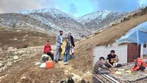 Continuation of the process of building a new house.