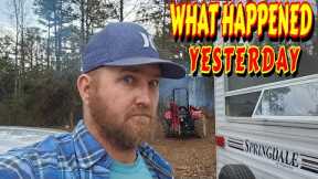 IT'S ALMOST DONE |tiny house homesteading off-grid cabin build DIY HOW TO sawmill tractor tiny cabin