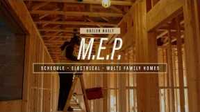 MEP Schedule - Electrical for Multi Family