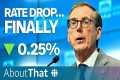 Interest rates just dropped. When