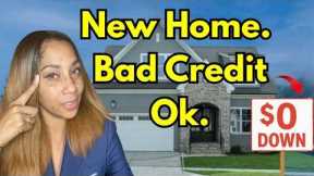 How To Buy A New Home With No Job, 0 Money Down And Bad Credit! ✅