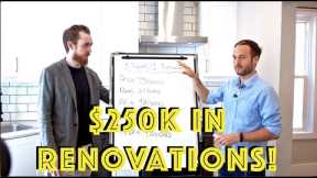 250K Multi Family Renovation Walk Through With Matt McKeever