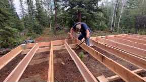 Perfect Off Grid Cabin Foundation....cheap and easy
