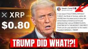 🚨XRP IT'S HAPPENING RIGHT NOW‼️