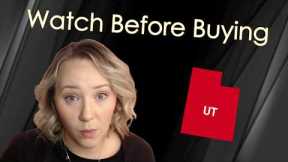 Watch This Before Buying a Home in Utah (First-Time Buyer Guide)