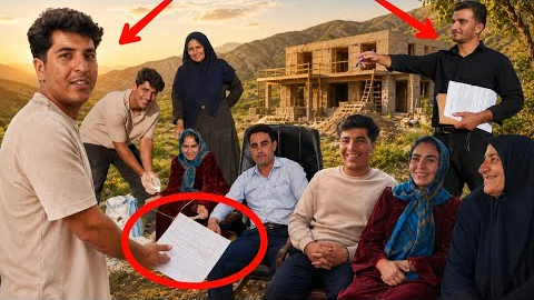 Happiness for Hossein & Farshteh: From Buying Land to Starting a New Home Build🏠❤️🫂