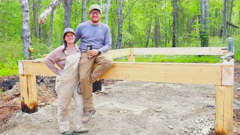 Building Our New Off-Grid Cabin | Foundation to Floor: Episode 1