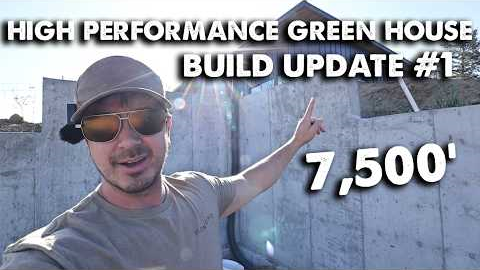 Our Colorado Mountain Homestead - The Greenhouse Build Ep 1.