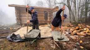 Man Spends 7 Years Building DREAM Log House For His Family | By @nikrijavec47