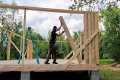 Building A Log Cabin To Raise My
