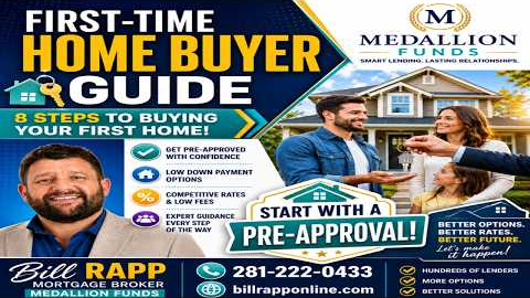 🏡 First-Time Home Buyer Guide | 8 Steps to Buying Your First Home Successfully