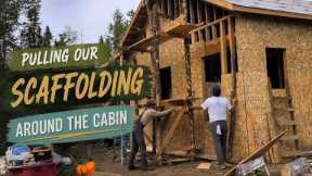 Building A Cabin In Remote Alaska for my Family: Sheathing the Exterior Walls