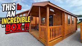 Incredible BOX? Check out THIS Amazing Tiny House Tour! Beautiful AMISH Built Tiny Home Cabin Studio