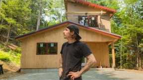 Building a Cabin in Vermont Start to Finish | DIY Cabin Build Update