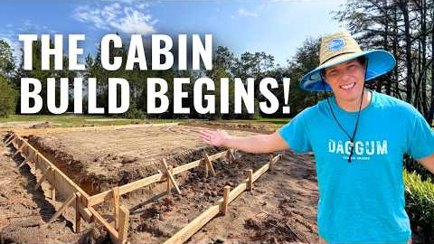We're Building A Cabin On Our Private Lake